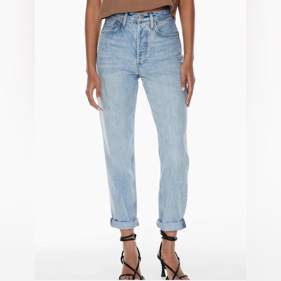 Denim Forum by Aritzia jeans-The Boyfriend High Rise Loose size 28-Retail $110 - Picture 1 of 12